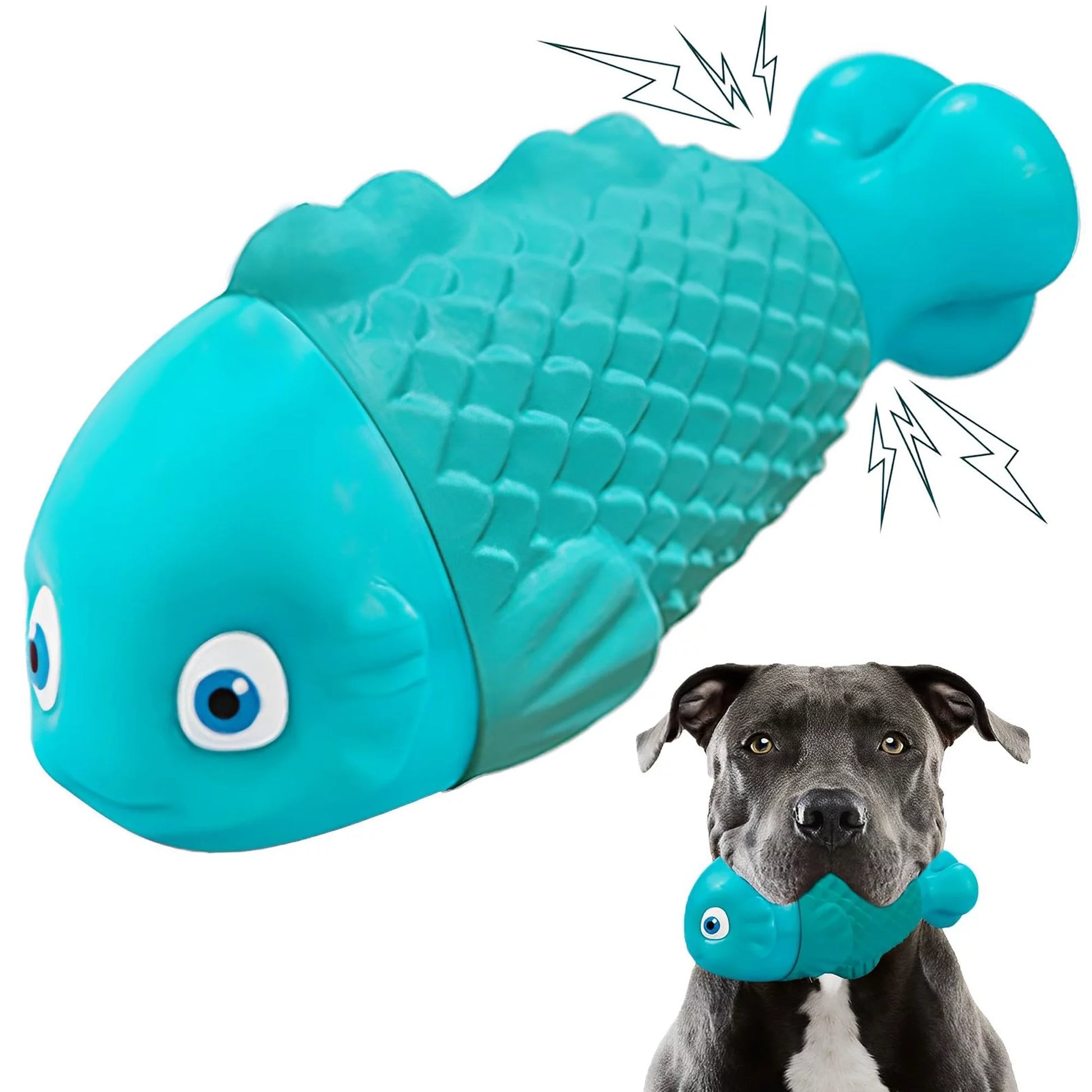 Dog Chew Toys for Aggressive Chewers, Indestructible Dog Toys for Aggressive Chewers, Tough Dog Toys for Large Dogs, Durable Squeaky Dog Toys, Strong Dog Toys, Super Chewer, Heavy Duty Dog Toys