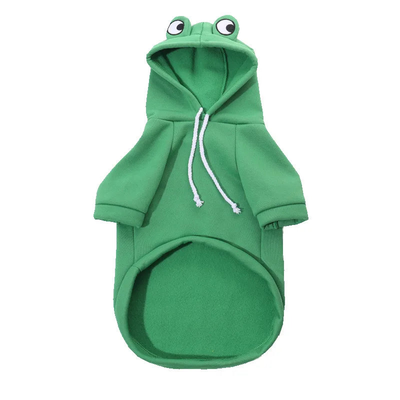 Frog Hoodies for Small Dogs/Puppy Costume